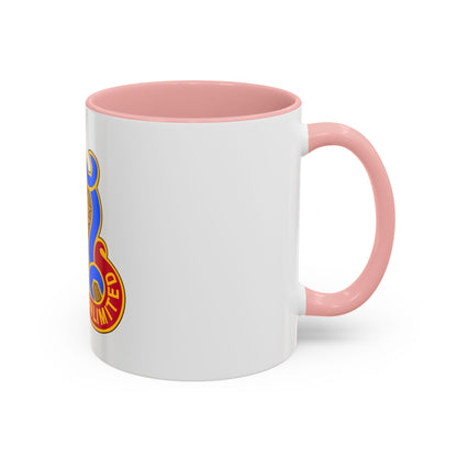 737 Maintenance Battalion (U.S. Army) Accent Coffee Mug