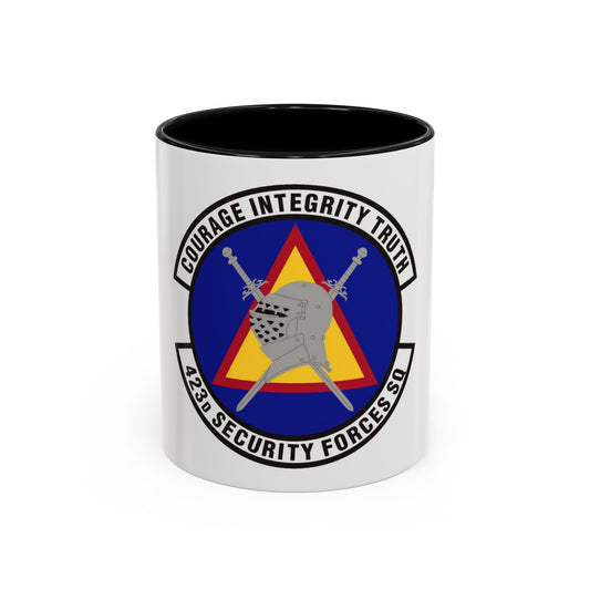 423d Security Forces Squadron (U.S. Air Force) Accent Coffee Mug
