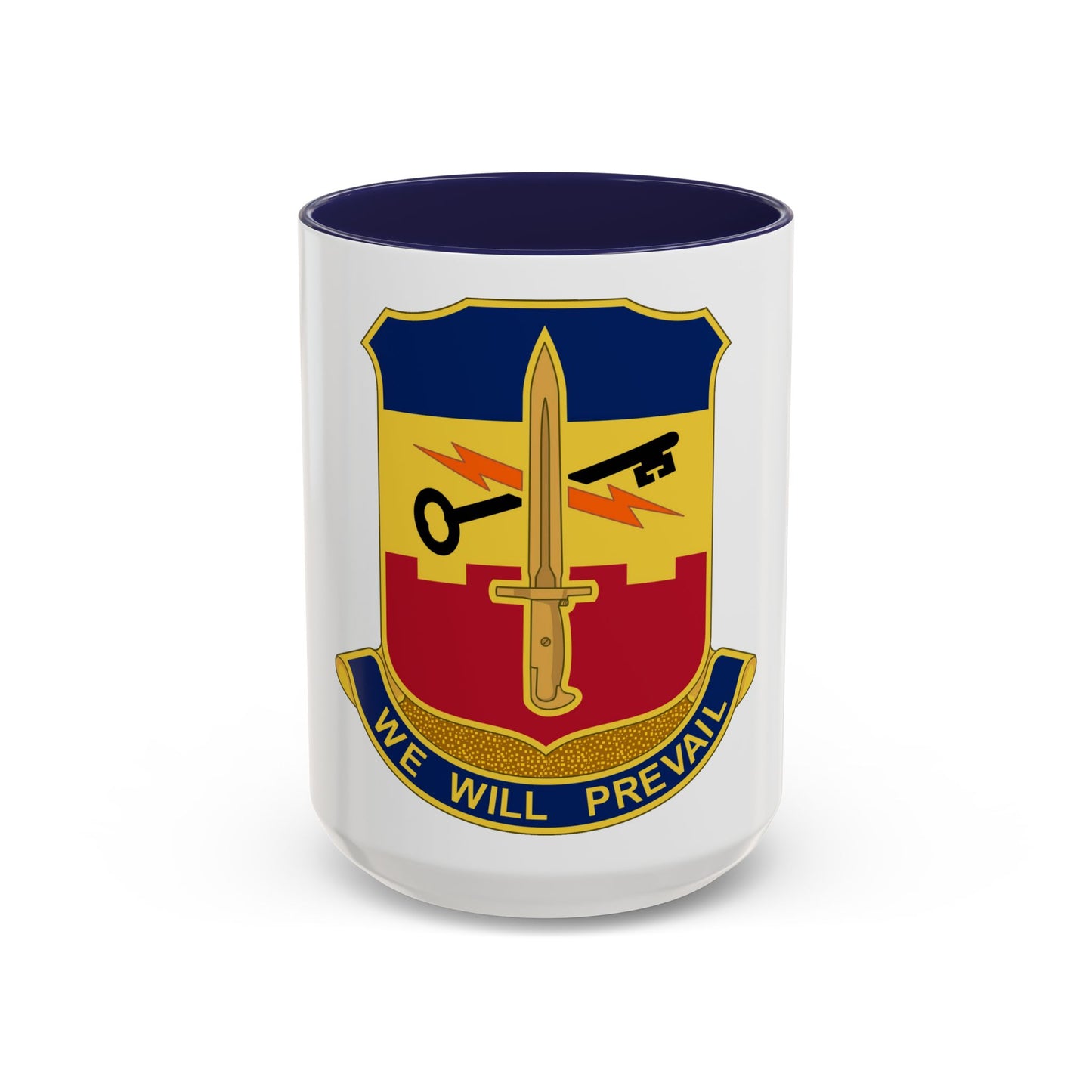 741 Engineer Battalion (U.S. Army) Accent Coffee Mug