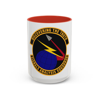 Signals Analysis Squadron (U.S. Air Force) Accent Coffee Mug