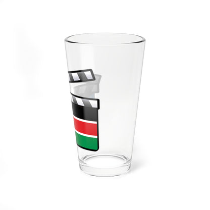 South Sudan film clapperboard (South Sudan) Pint Glass 16oz
