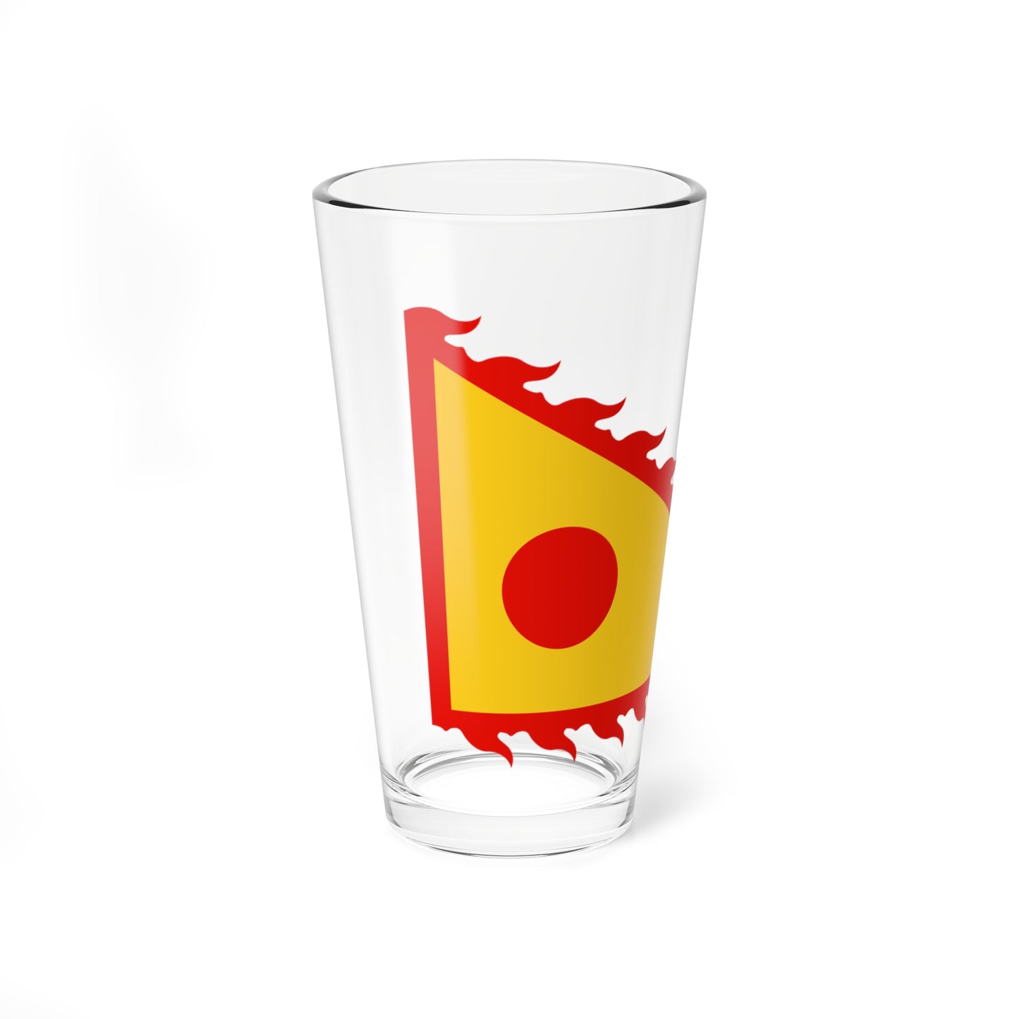 Merchant flag of the Ryukyu Kingdom (Japan) Pint Glass 16oz