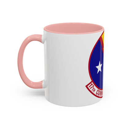 17th Communications Squadron (U.S. Air Force) Accent Coffee Mug