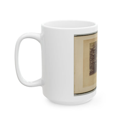 A Sharpshooter's Last Sleep, Gettysburg, Pennsylvania (U.S. Civil War) White Coffee Mug