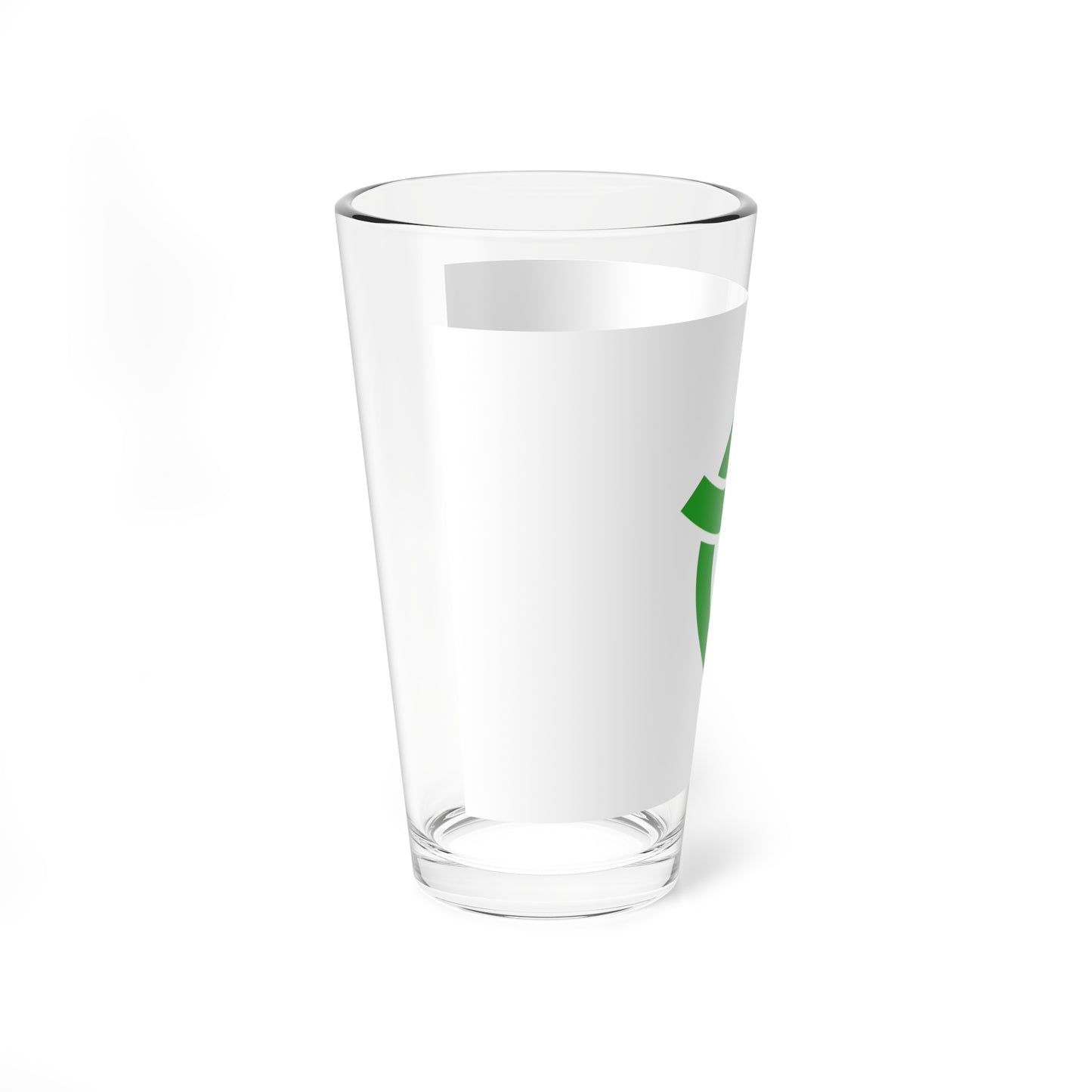 Flag of Nangō Fukushima 1973-2006 (Japan) Pint Glass 16oz