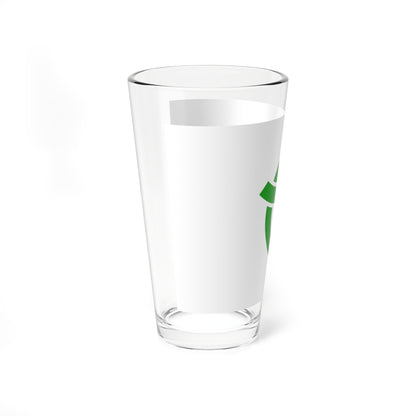 Flag of Nangō Fukushima 1973-2006 (Japan) Pint Glass 16oz
