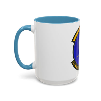 496 Air Base Sq USAFE (U.S. Air Force) Accent Coffee Mug