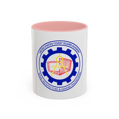 CG Naval Architecture & Marine Eng (U.S. Coast Guard) Accent Coffee Mug
