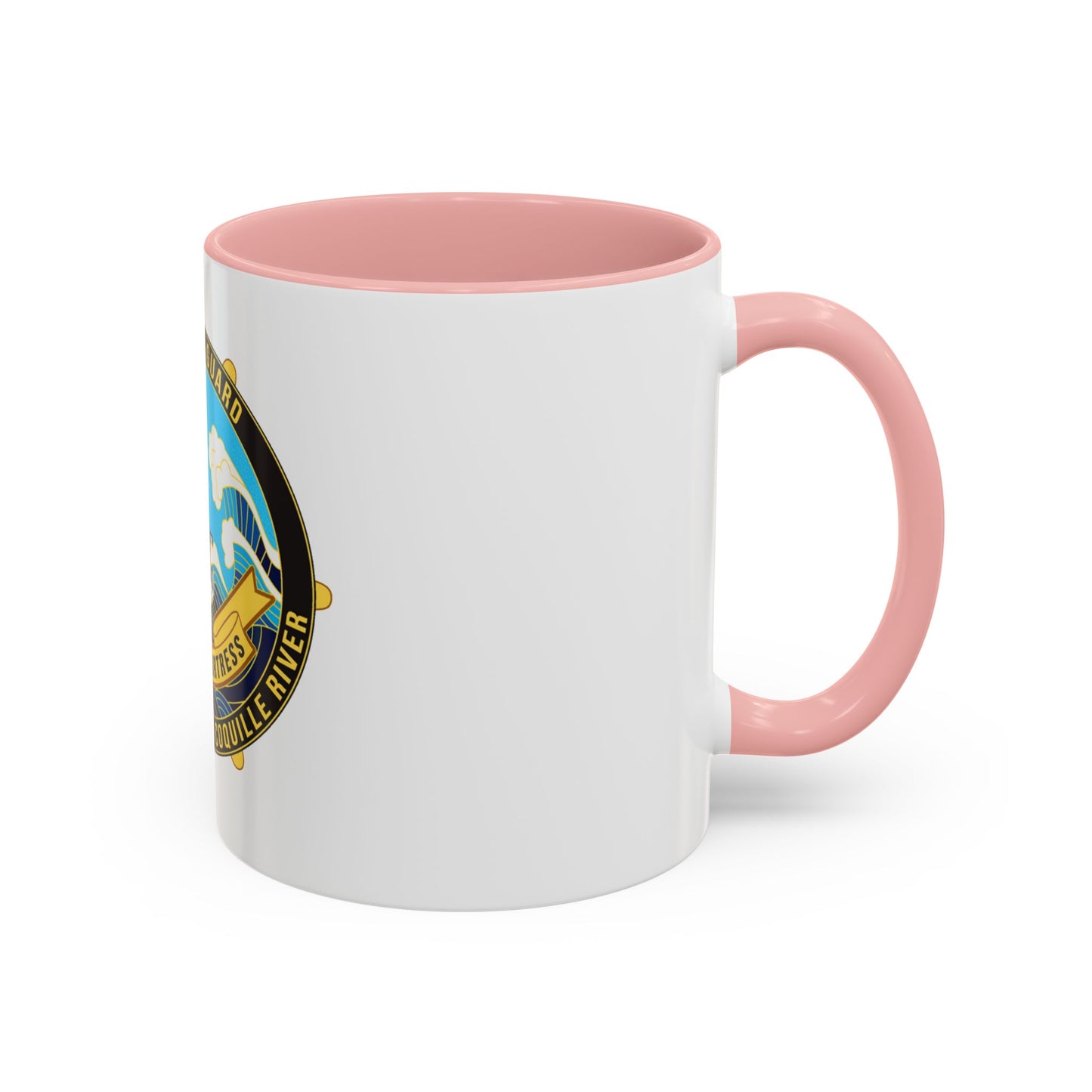 USCG Station Coos Bay (U.S. Coast Guard) Accent Coffee Mug