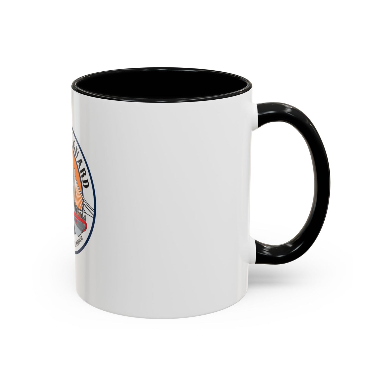 USCGS San Francisco Station (U.S. Coast Guard) Accent Coffee Mug