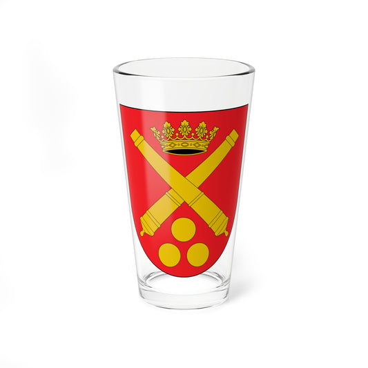 Escudo de Abárzuza (Spain) (Coat of Arms) Pint Glass 16oz