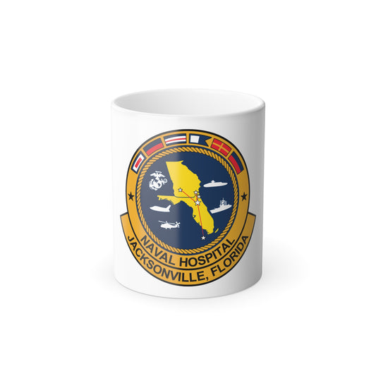 Naval Hospital Jacksonville (U.S. Navy) Color Changing Mug 11oz