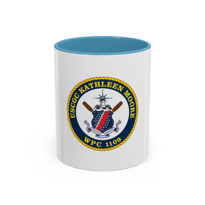 USCGC Kathleen Moore (U.S. Coast Guard) Accent Coffee Mug