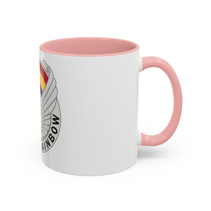 142 Aviation Regiment (U.S. Army) Accent Coffee Mug