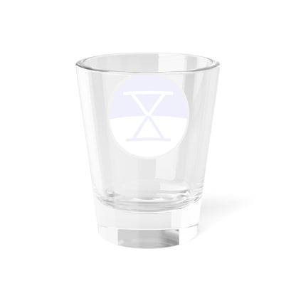 X Corps (U.S. Army) Shot Glass 1.5oz