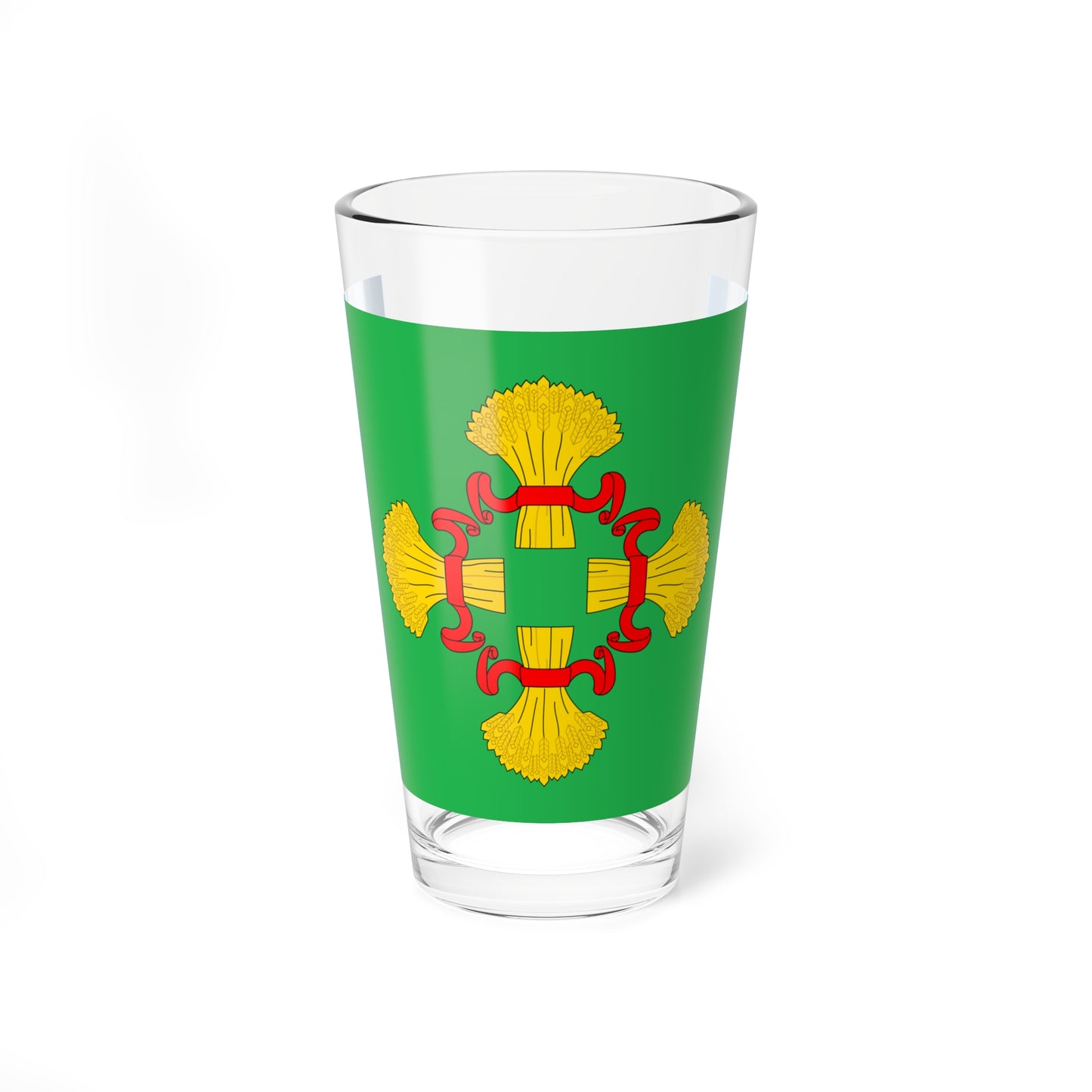 Flag of Mtsensk (Russia) Pint Glass 16oz