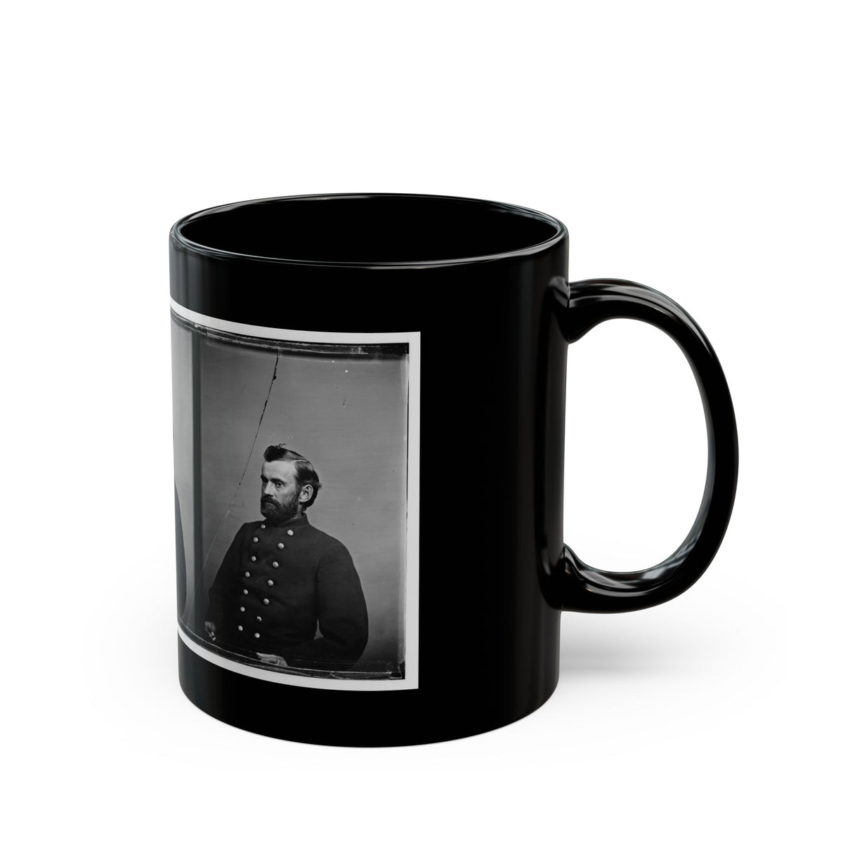 Brig. Gen. E.S. Bragg, 6th Wisc. Inf. (U.S. Civil War) Black Coffee Mug