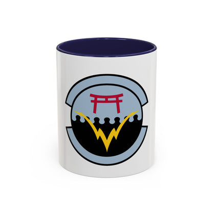 374 Communications Squadron PACAF (U.S. Air Force) Accent Coffee Mug