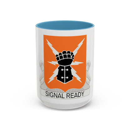 38th Signal Battalion (U.S. Army) Accent Coffee Mug