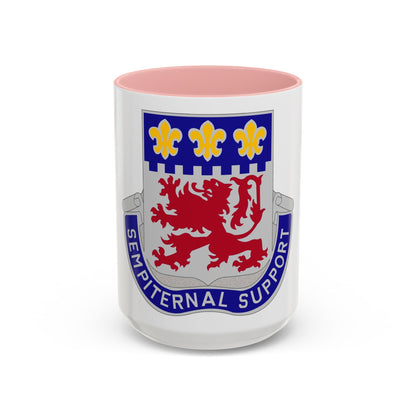 105 Engineer Group (U.S. Army) Accent Coffee Mug