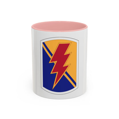 79 Infantry Brigade Combat Team insignia (U.S. Army) Accent Coffee Mug