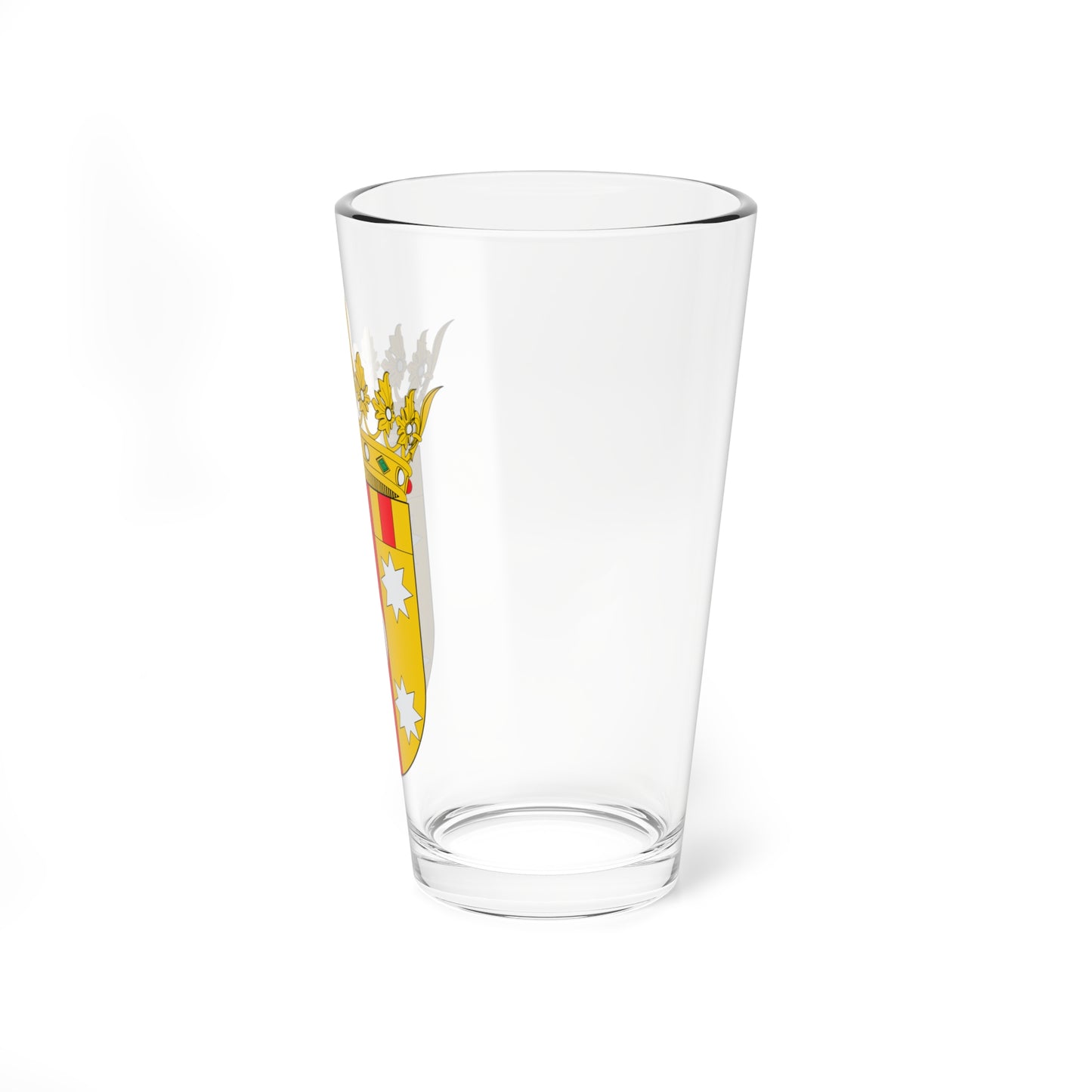 Escudo de la Comarca de Aranda (Spain) (Coat of Arms) Pint Glass 16oz