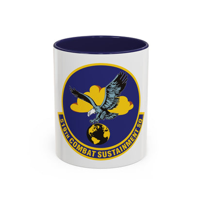 519th Combat Sustainment Squadron (U.S. Air Force) Accent Coffee Mug