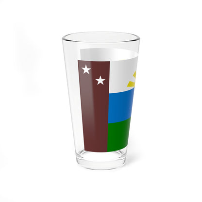 Bandera de Girardot Cojedes (Venezuela) Pint Glass 16oz