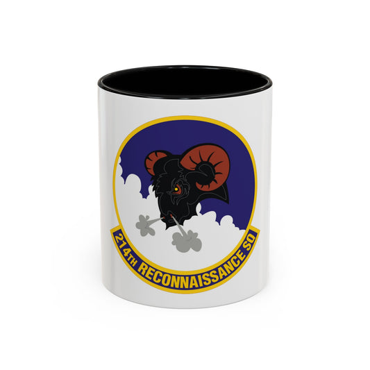 214th Reconnaissance Squadron (U.S. Air Force) Accent Coffee Mug