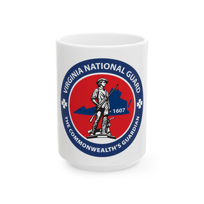 Virginia National Guard - White Coffee Mug