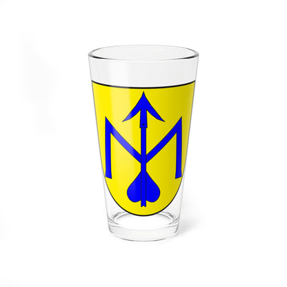Maladers wappen (Switzerland) (Coat of Arms) Pint Glass 16oz