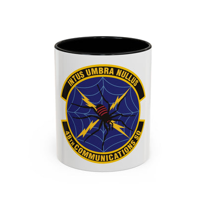 48th Communications Squadron (U.S. Air Force) Accent Coffee Mug