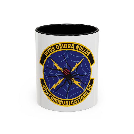 48th Communications Squadron (U.S. Air Force) Accent Coffee Mug