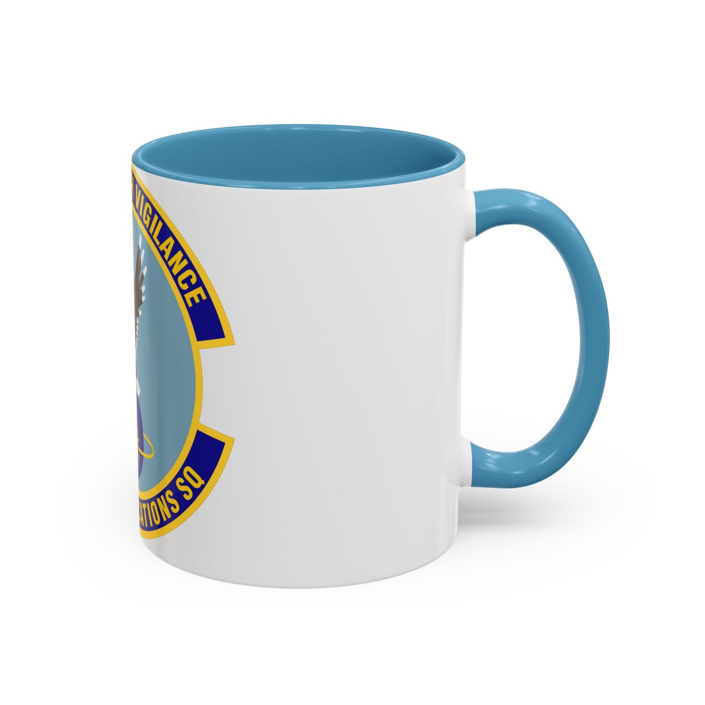 5th Communications Squadron (U.S. Air Force) Accent Coffee Mug