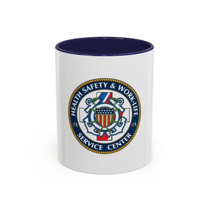 HSWL Service Center (U.S. Coast Guard) Accent Coffee Mug