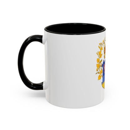 Coat of arms of the lands of the Bohemian Crown - Accent Coffee Mug