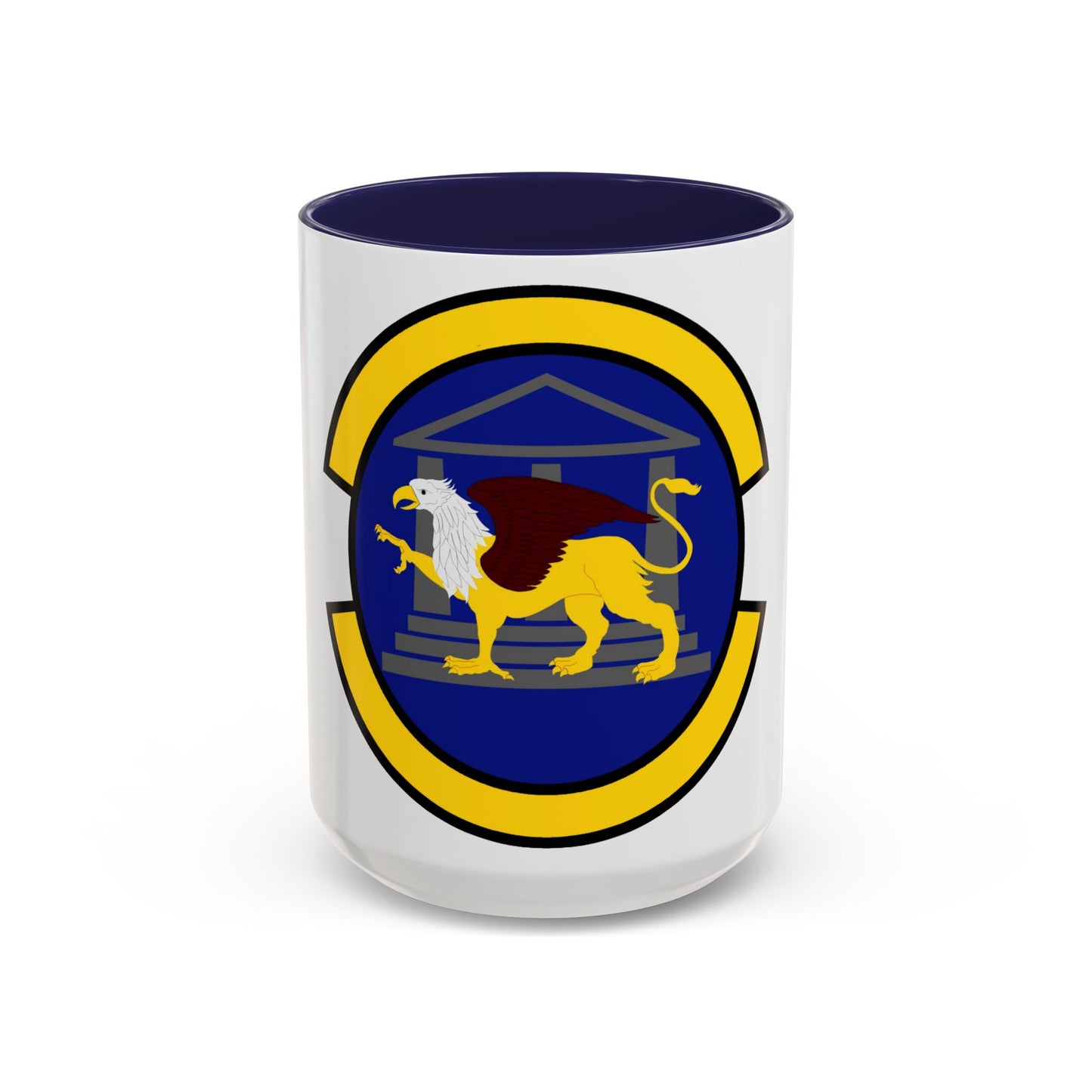 100 Maintenance Operations Squadron USAFE (U.S. Air Force) Accent Coffee Mug