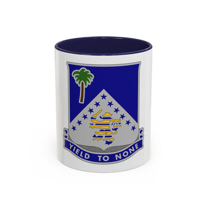 125th Infantry Regiment (U.S. Army) Accent Coffee Mug