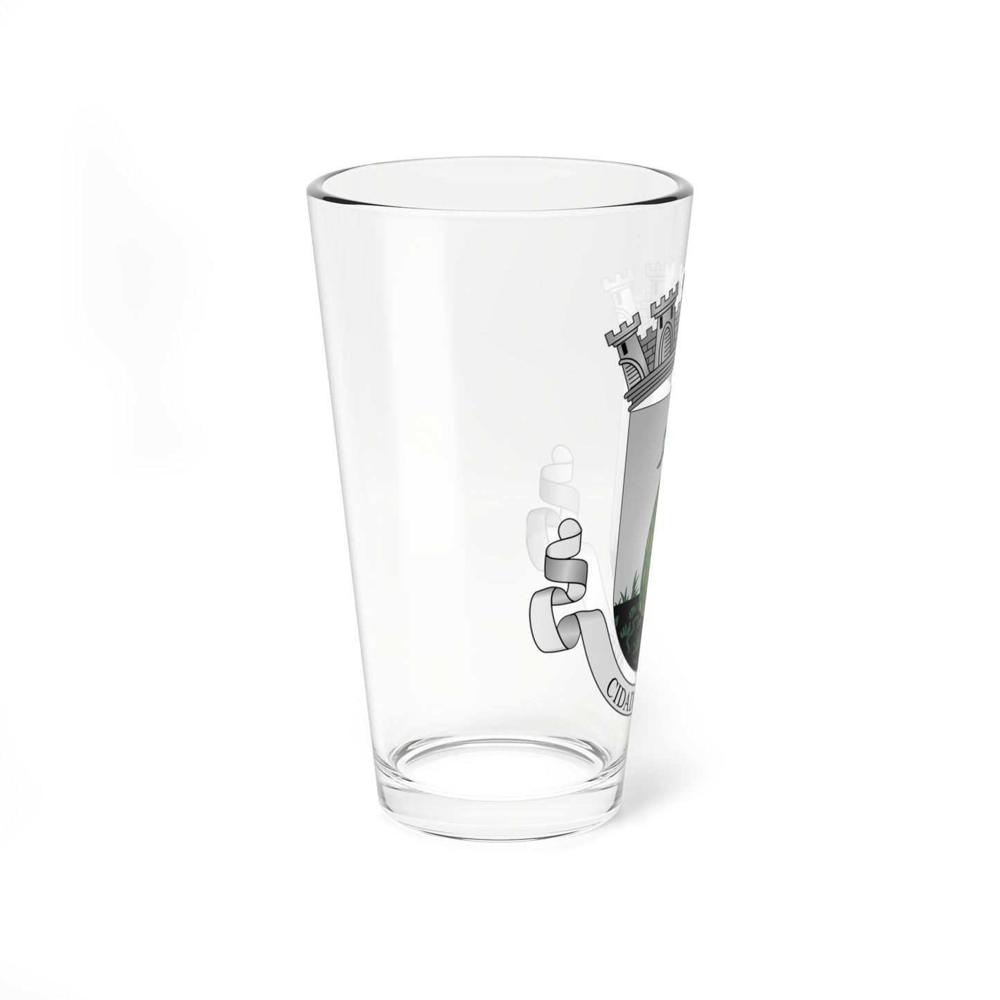 Crest of Mêda (Portugal) (Coat of Arms) Pint Glass 16oz