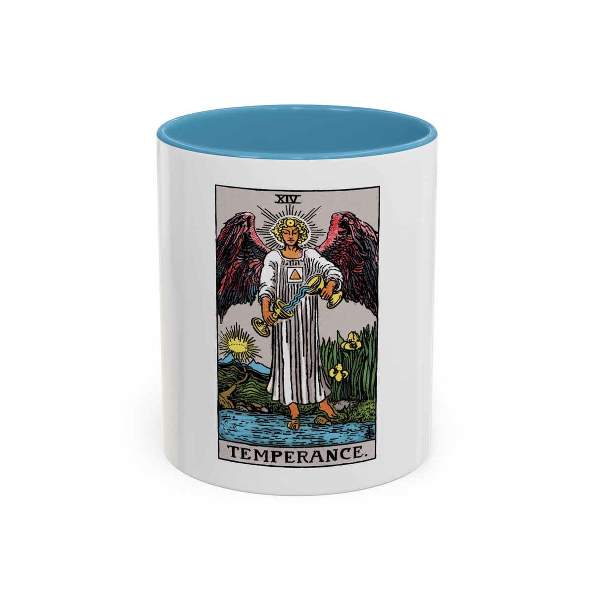 Temperance (Tarot Card) Accent Coffee Mug