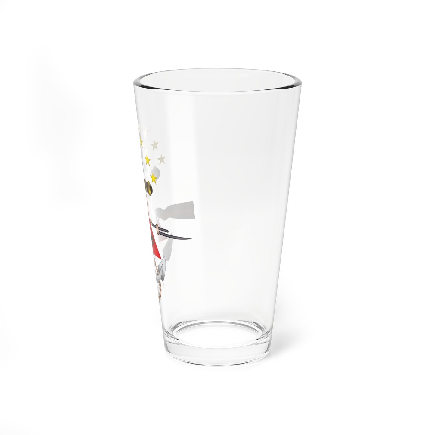 Emblem of Venezuelan Marine Corps (Venezuela) (Coat of Arms) Pint Glass 16oz