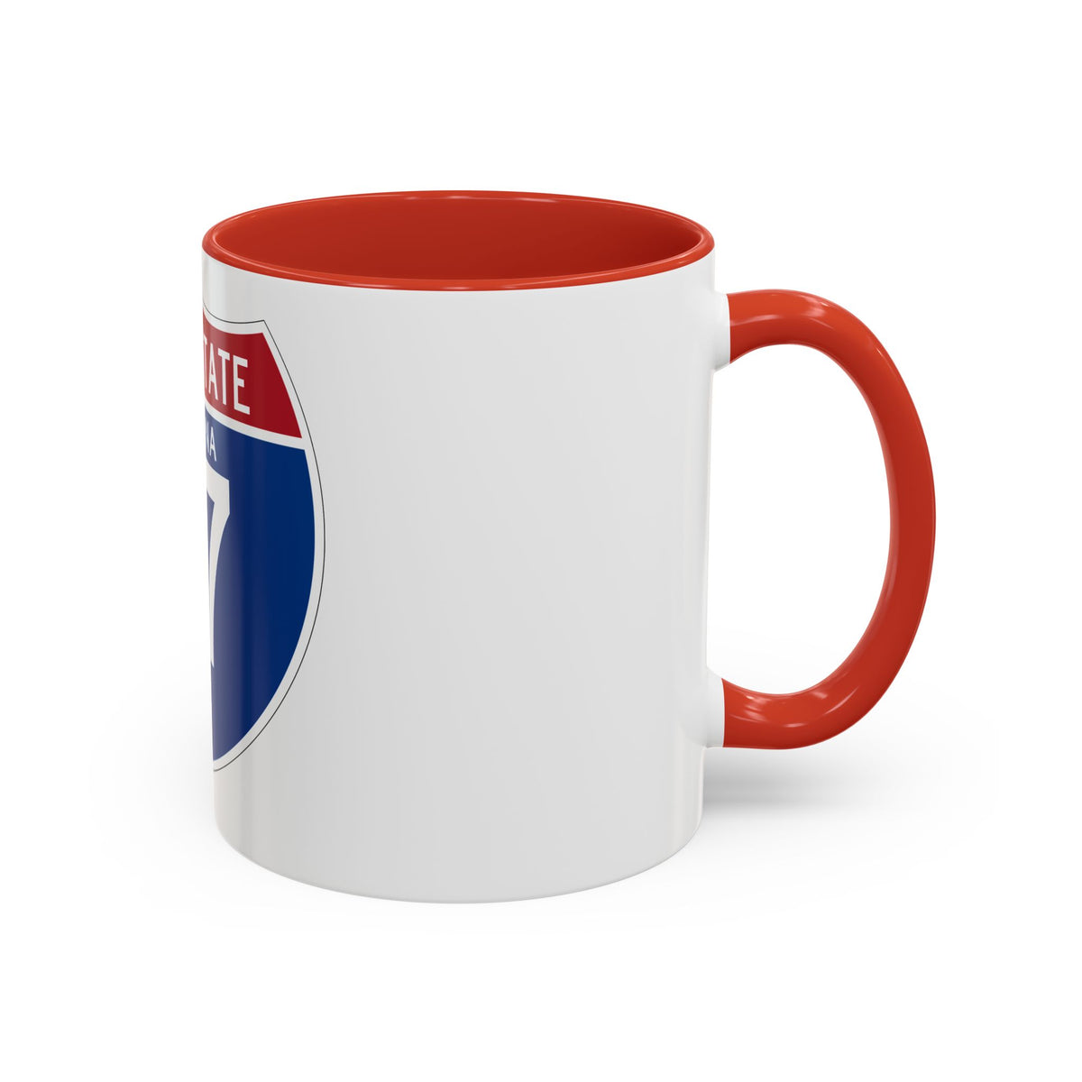 Interstate 17 (U.S. Highways) Accent Coffee Mug