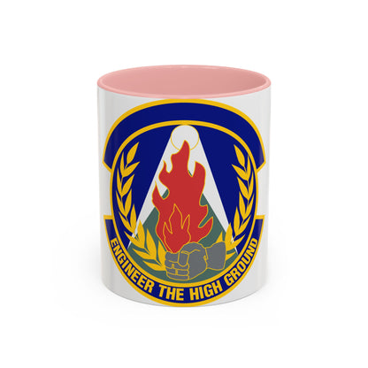 50th Civil Engineer Squadron (U.S. Air Force) Accent Coffee Mug