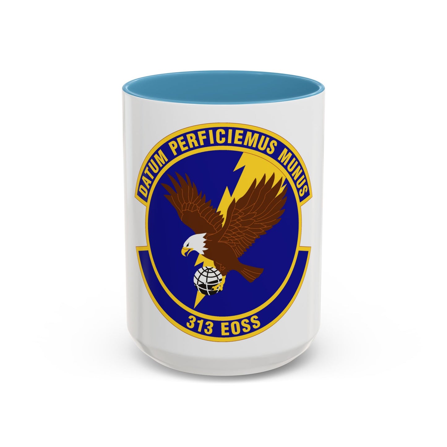 313th Expeditionary Operations Support Squadron (U.S. Air Force) Accent Coffee Mug