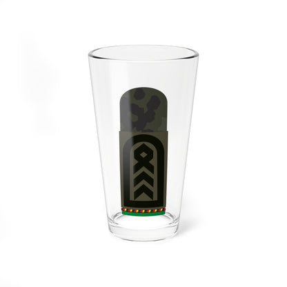HA OS5 35 Oberstabsfeldwebel d.R. PzGren (Germany) (Military Rank) Pint Glass 16oz