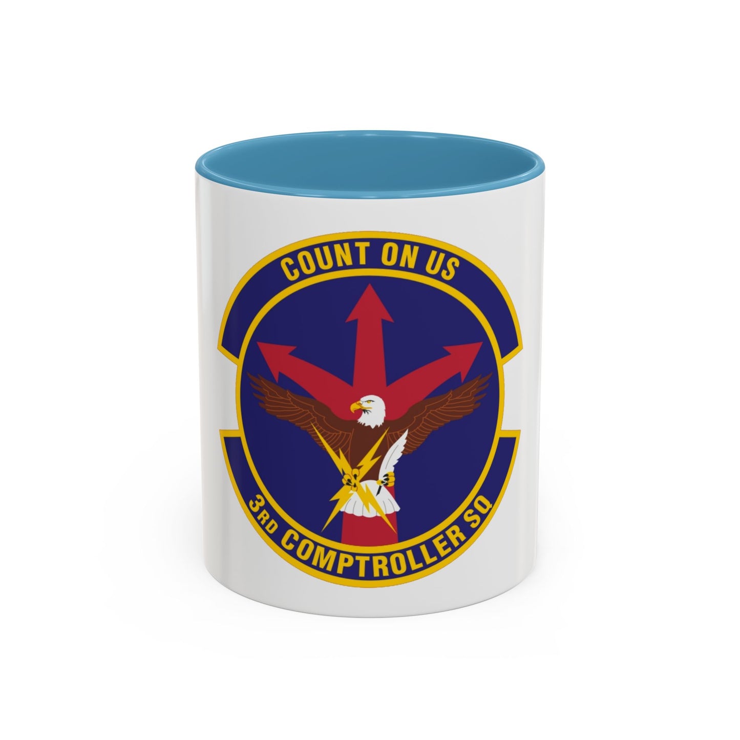 3d Comptroller Squadron (U.S. Air Force) Accent Coffee Mug