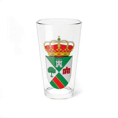 Escudo de Aldeire Granada (Spain) (Coat of Arms) Pint Glass 16oz