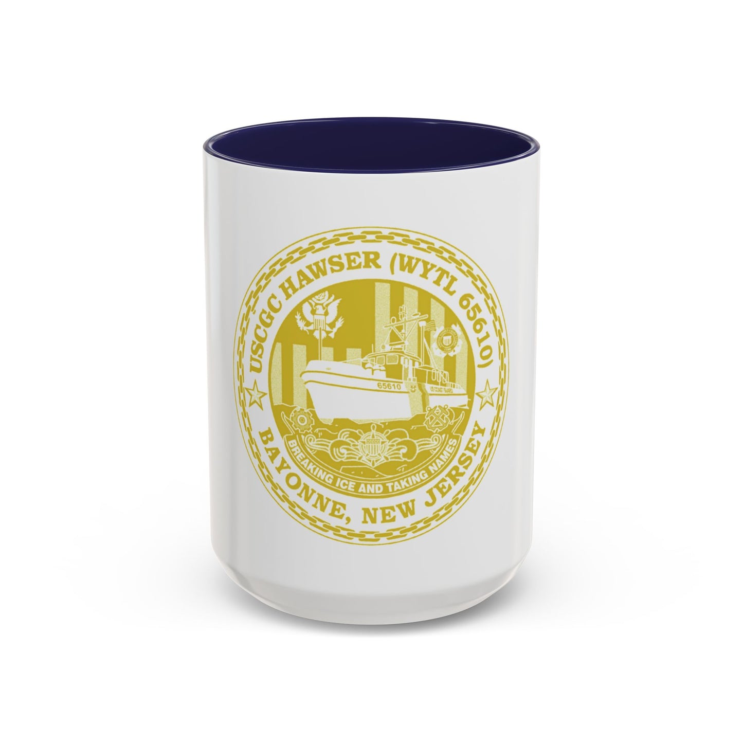 USCG Hawser WYTL 65610 Sim Gold (U.S. Coast Guard) Accent Coffee Mug