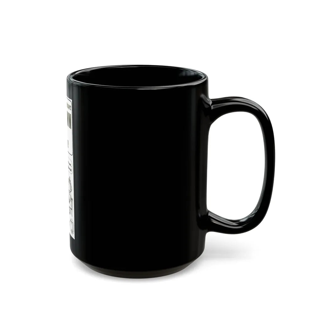 Roy Orbison 1960 (Music Poster) Black Coffee Mug-Go Mug Yourself