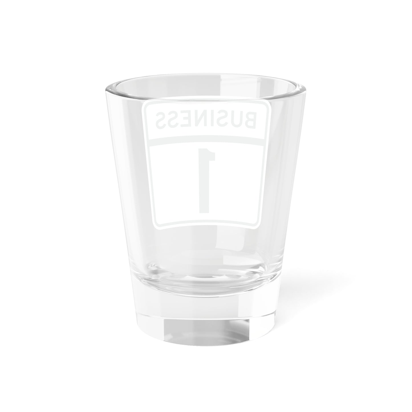 MD business template (Maryland) (Road Sign) Shot Glass 1.5oz